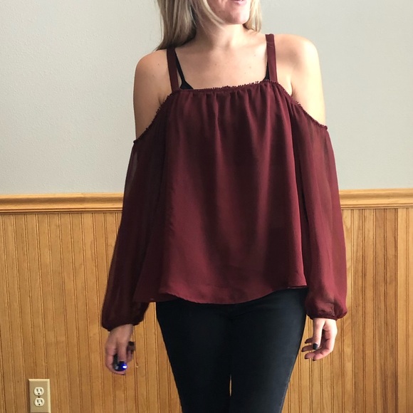 Express Tops - Express Sexy Off The Shoulder Top